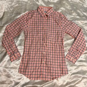 Express Coral Button Down Shirt